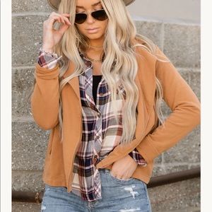 ISO*** Mindy Maes Market Camel colored Moto jacket